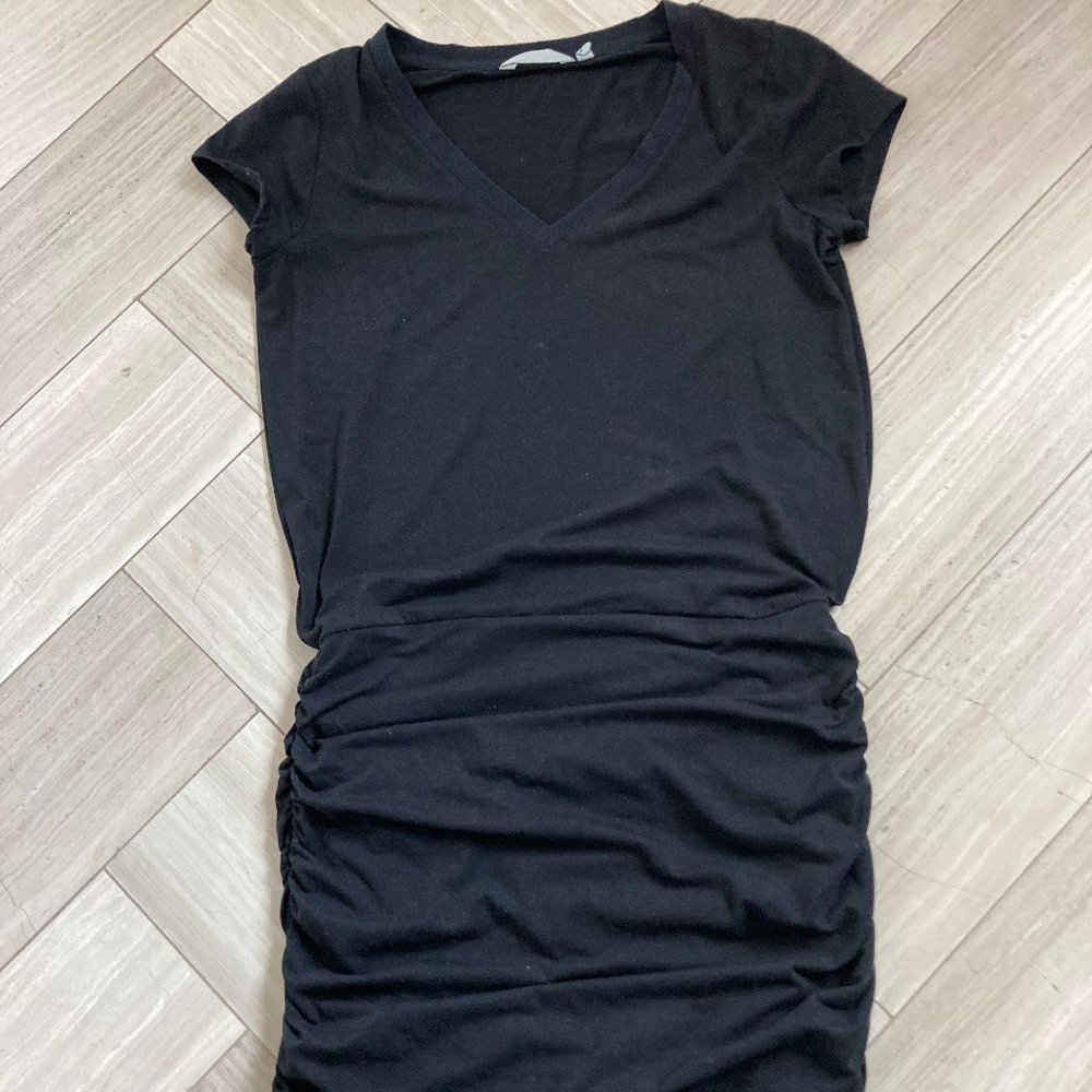 Athleta Women's M Black Topanga T-Shirt Dress
